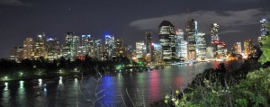 Brisbane bei Nacht